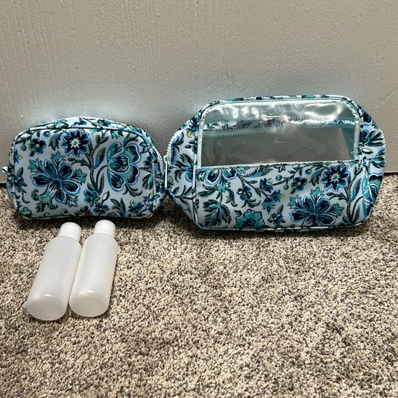 Vera Bradley Forever Green Cosmetic Bags - Picture 2 of 3